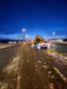 Excavator Falls from Transport, Blocks Lanes on Ottawa's Highway 417