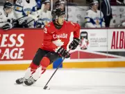 Flames Prospect Zayne Parekh Nears Historic Record at World Juniors