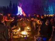 Flying Canoë Volant Festival Illuminates Edmonton's Mill Creek Ravine with Cultural Celebration