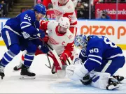 Joseph Woll's 39-Save Effort Not Enough as Red Wings Edge Maple Leafs in Overtime