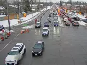 Major Water Main Break Shuts Down Eastbound Baseline Road in Ottawa