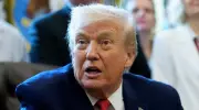 Massive Trump-Epstein Birthday Note Replica Sparks Controversy on National Mall