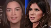 Ocasio-Cortez Slams Noem's Double Standard on Armed Protesters