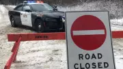 OPP Charges Drivers for Winter Travel on Closed Northern Ontario Roads