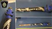 Sarnia Police Seize Modified Baseball Bat with Metal Spikes