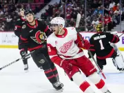 Senators' Leevi Merilainen falters in net as Red Wings claim 5-3 victory