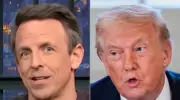 Seth Meyers Mocks Trump's 'Shocking' Ford Plant F-Bomb Video