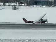 Small Plane Slides Off Runway at Ottawa Airport Due to Landing Gear Issue