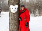 Snow Bears Return to Ottawa's Kichi Sibi Trail, Bringing Winter Joy Back