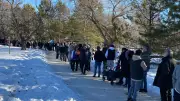 Thousands Queue in Edmonton for Alberta Separation Petition Event