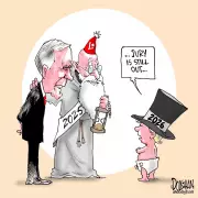 Tim Dolighan's Jan. 5, 2026 Cartoon & Toronto Sun's Latest News Roundup