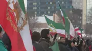 Winnipeg's Iranian Community Rallies at Legislature in Solidarity with Iran Protests