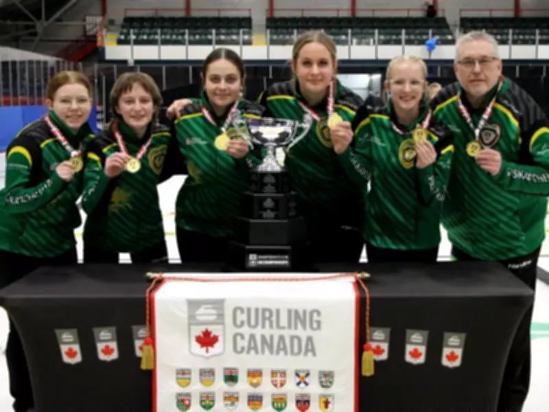 Saskatoon's Renee Wood Clinches Historic U18 Curling Gold for Saskatchewan