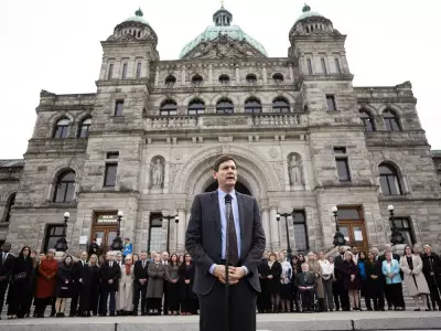 B.C. Throne Speech Replaced by Mass Shooting Statement, Eby Outlines Plans