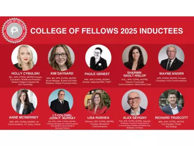 CPRS Inducts Ten New Fellows to Prestigious College, Recognizing PR Excellence