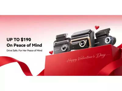 DDPAI's Valentine's Day 'Gift of Safety' Dashcam Promotion Offers Up to $190 Off
