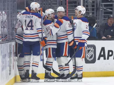 Edmonton Oilers Unleash Offensive Fury, Crush Los Angeles Kings 8-1