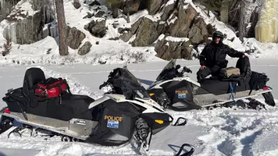 Fatal Snowmobile Crash Under Investigation on Manitoulin Island in Northern Ontario