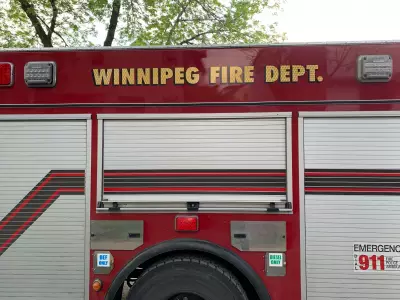 Five Hospitalized Following St. Matthews Fire in Winnipeg, WFPS Responds