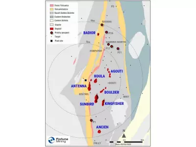 Fortuna Mining Extends High-Grade Gold at Sunbird Deposit in Côte d'Ivoire