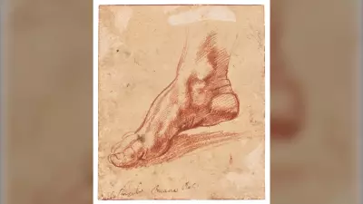 Michelangelo's Sistine Chapel Foot Sketch Sells for Record $27 Million at Auction