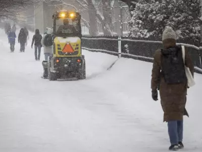 Montreal Braces for 10 cm Snowfall: Travel Advisory Issued for Evening Commute