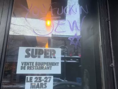 Montreal's Maestro SVP Restaurant Targeted with Antisemitic Graffiti During Closure Announcement