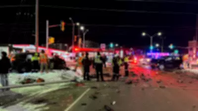 Multiple Hospitalized Following Two-Vehicle Collision at West London Intersection