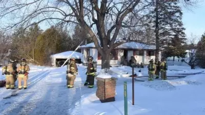 Ottawa Firefighters Rescue Dog from Smoke Inhalation After Manotick House Fire