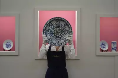 Record Haul of Rare Yuan Dynasty Blue-and-White Porcelain Found in Singapore Shipwreck