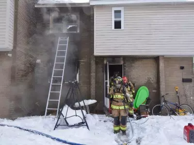 Three Displaced in Banff-Ledbury Townhouse Fire, Third Ottawa Blaze in 24 Hours