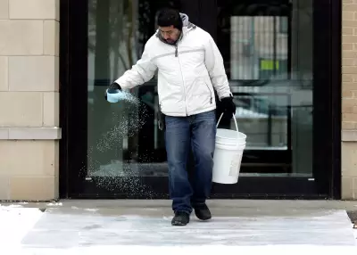 Toronto Faces Road Salt Shortage After Record Snowstorm, Residents Scramble