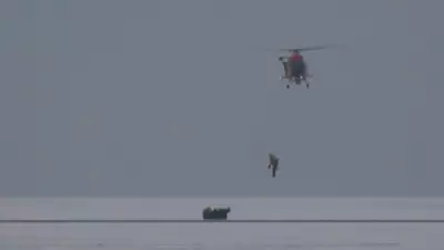 U.S. Coast Guard Rescues Two Canadians Stranded on Frozen Lake St. Clair