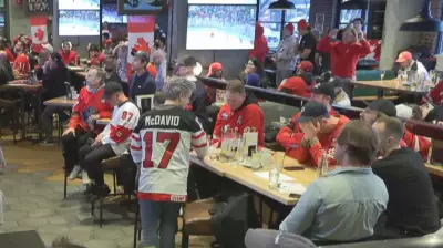 Vancouver Bar Patrons Drown Olympic Hockey Sorrows After Canada's Overtime Loss