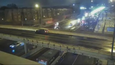 Water Main Break Causes Major Delays on Toronto's Gardiner Expressway