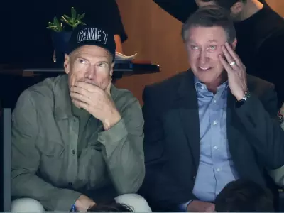 Wayne Gretzky Enjoys Family Time at 2026 Olympics, Signs Historic Photo