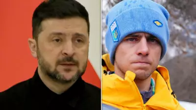 Zelenskiy Slams IOC Over Ukrainian Skeleton Racer's Disqualification