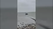 Amazon Delivery Van Stranded on Mudflats After GPS Misroute to Foulness Island