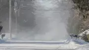 Blowing Snow and Freezing Drizzle Sweep into the Region, Causing Travel Disruptions