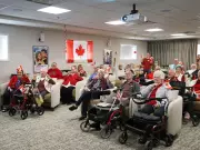 Calgary Seniors Cheer Local Athlete Nicole Maurer in Olympic Ski Jumping Debut