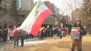 Calgary's Iranian Community Rallies for Regime Change in Downtown March