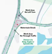 Cambridge Faces Traffic Delays from Days-Long Watermain Repair Project