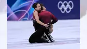 Canadian Figure Skating Duo Achieves Personal Best, Ranks Third Ahead of Olympic Free Skate