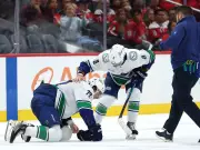 Canucks' Filip Chytil Suffers Facial Injury After Practice Puck Incident