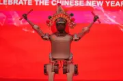 China Showcases Humanoid Robots in Lunar New Year Temple Fair Display