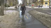 Edmonton Cyclists Demand Better Winter Maintenance for Icy Bike Lanes