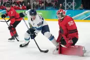 Finland Takes 2-0 Lead Over Canada in Olympic Hockey Semifinal