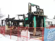 Fire Destroys Under-Construction Home in Central Edmonton's Spruce Avenue