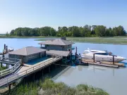 Floating Dream Home on Fraser River Offers Living Art Views and Luxury Living