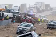Four Dead in Massive Colorado Pileup as High Winds Fuel Plains Wildfires